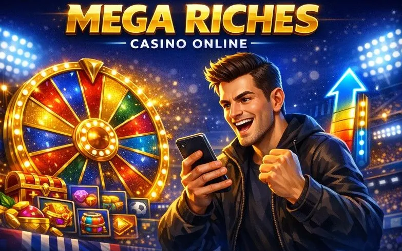 Mega Riches sportsbook hero banner
