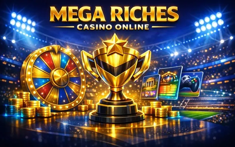 Mega Riches casino games catalogue banner
