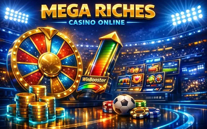 Mega Riches Casino payments page banner