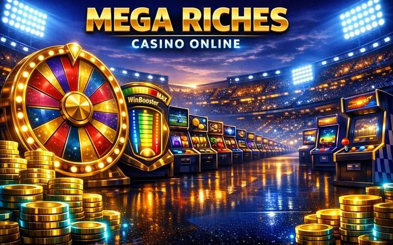Mega Riches registration page hero banner